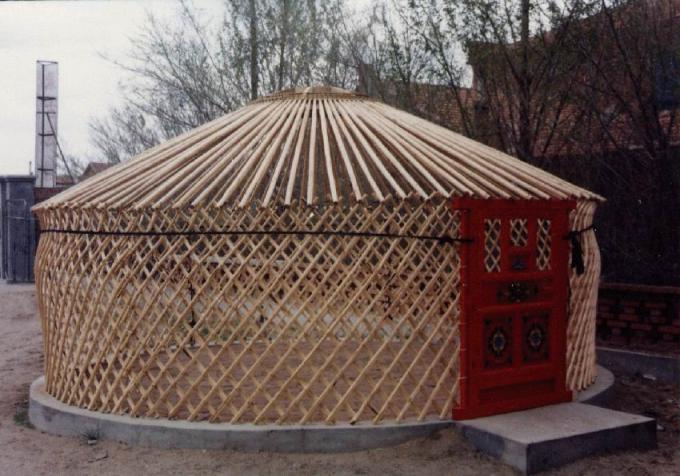 بارد قابل للنفخ قبة منغولي يورت خيمة متحمل مع 200kg وزن قابل للنقل